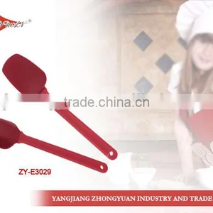 Flexible Large Silicone Spatula With Plastic Handle, Best Selling thumbnail-1