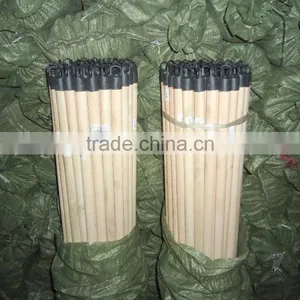 Colorful Plastic Cap Wooden Broom Handle thumbnail-5
