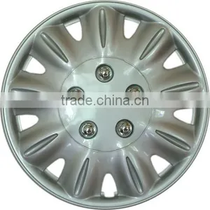 ABS Material And Silver, Chrome Finishing Plastic Car Wheel Cover thumbnail-1