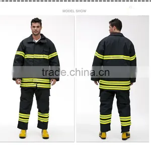 High Visibility Fireman Workwear Safety Reflective Clothing thumbnail-4