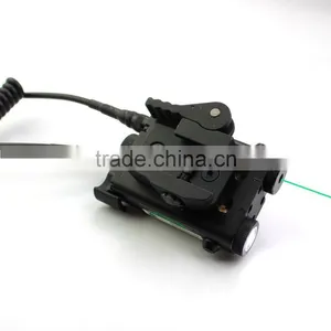 New Military Standard Compact Square Design Tactical ES-FX103-LG Green Laser Sight With Led Flashlight Combo (FDA Certified) thumbnail-6