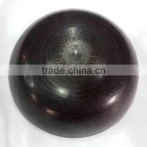 Best Selling Dark Colored Tibetan Meditation Singing Bowl thumbnail-3