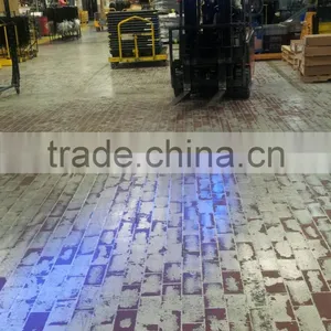 6W Blue Spot Light Forklift Blue Safety Light 110v LED Warning Light thumbnail-2