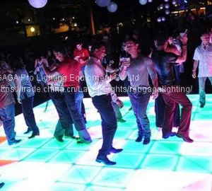 LED Disco Floor Lights DJ Lighting LED Dance Floor Mat thumbnail-2