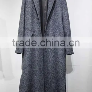 Women's Cashmere Coat New Woolen Coat Winter Overcoat thumbnail-1