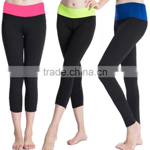 Promotional Confortable Quality Elastic Sexy Gym Wear Fitness Yoga Pants thumbnail-1