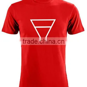 2016 100% Cotton T Shirt Print With Triangle Hugo Summer Style Short Tee thumbnail-5