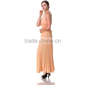 2017Guangzhou Domin Fashion Manufacturer Latest Maxi Evning Dress thumbnail-2