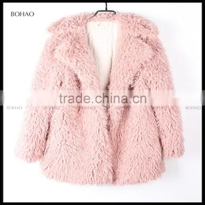 Hot Sale Women Cheap Fashion Russian Women Winter Fur Coat thumbnail-1