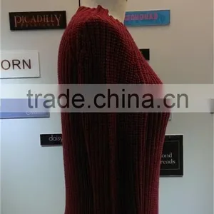 2015 New Fashion Knitting Sweater With Long Sleeve Pullover thumbnail-2