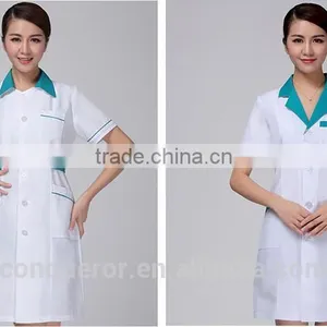 New Design Custom Quality Hospital Doctor's Uniform UFM1604 thumbnail-2