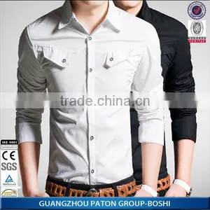 Men Business Formal Shirt Men's Shirt Slim Fit From Guangzhou thumbnail-1