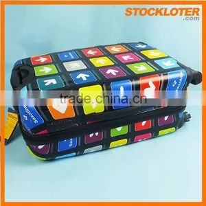 150704c Bags Leopard Trolley Luggage Printed ABS Luggage Overstock thumbnail-1