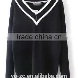 Knitted Sweater Wool Sweater Design for Girl thumbnail-1