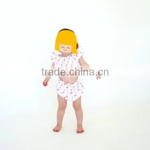 Amercian Girl Summer Beach Wear Bikini Two Piece Swimsuit Kids Beautiful Model Dresses thumbnail-4