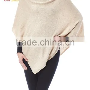 2016 Hot Sale Cashmere Wrap Sweater Cashmere Poncho thumbnail-5