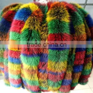 BBG-H-18 Fox Fur Collar / Trimming / Fox Fur Strip For Jacket Hood thumbnail-6