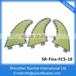 Surfing Fins Honeycomb FCS Base Fins Select Colors Fins thumbnail-2