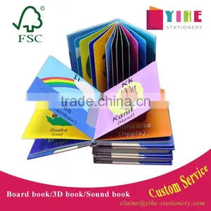 Board Book Binding Children Carton Book Printing 4/4C Card Paper Book Printing thumbnail-1
