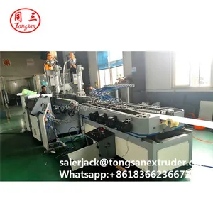 50-250mm HDPE PVC Double Wall Corrugated DWC Pipe Production Line thumbnail-1
