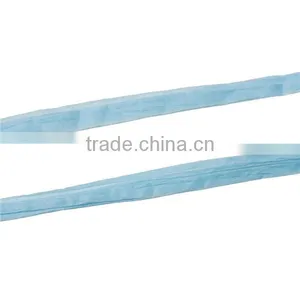 Raffia Paper Jewelry Ribbon Cord Skyblue 0.2mm, 4.0mm-8.0mm, 2 Rolls (Approx 20 M/Roll) thumbnail-3