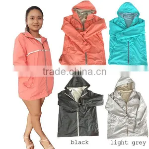 Monogrammed Youth Hoodie Windbreaker Rain Jacket thumbnail-1