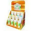 3 Tier Corrugated Cardboard Display Counter For Cosmetic Promotion With Custom Graphic thumbnail-1