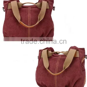 New Design Long Strap Canvas Messenger Bag thumbnail-4