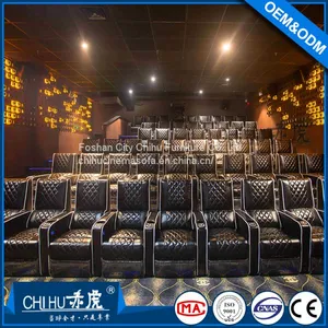 Theater Furniture High End Leather Vip Cinema Sofa,cinema Seats,cinema Chairs thumbnail-1