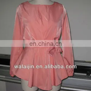 Muslim Woman Satin Blouse thumbnail-1