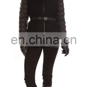 Widely Used Hot Sales Hot Sales Black Women Long Down Jacket thumbnail-2