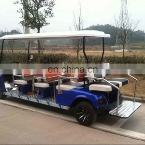 8 Seat Electric Golf Cart Sightseeing Cart thumbnail-5