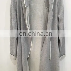 Flannelette Hooded Long Zipper Jogging-top thumbnail-3