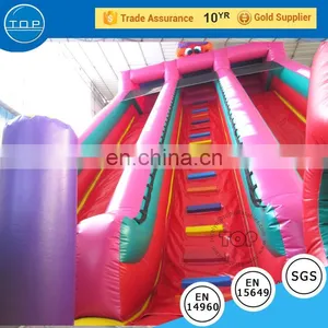 New Design Fabric Material for Making Pumpkin Bounce House Bouncy Castle Slide With Great Price thumbnail-3
