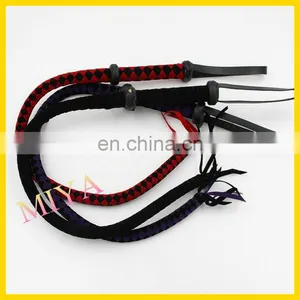 Long Real Leather Whips for Bondage Sex Toys thumbnail-1