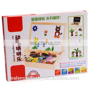 OEM Wholesale Educational Wooden Magnetic Kids Drawing Board/educational Toys for Kids thumbnail-5