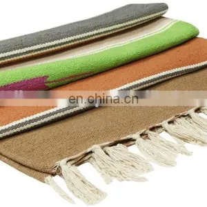 Indian Rugs Ethnic Home Decor Dariya Runner Carpet Handmade Carpet Throw Cotton Handmade thumbnail-2