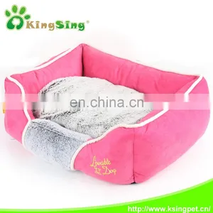 2014 Fur Series Rectangle Pet Bed, Dog Sleeping Pad, 100% PP Cotton thumbnail-5