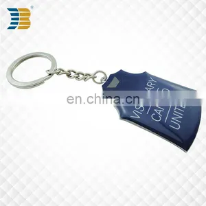 3d Vest Shaped Promotional Custom Metal Keychain thumbnail-2