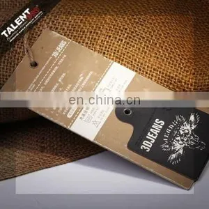 Custom Special Designprinted Paper Hang Tag for Jeans thumbnail-5