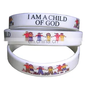 Customized Colorful Logo Printed Shape Rubber Band thumbnail-1