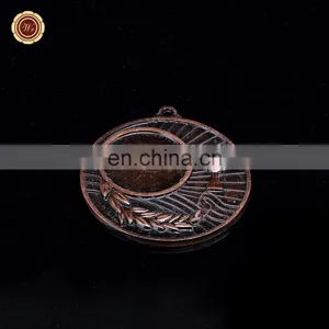 Wr High Quality Custom Sports Metal Medal for Awards Bronze Metal Medal With Ribbon thumbnail-1