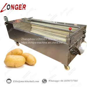 Stainless Steel Fruit and Vegetable Washing and Peeling Machine In China/Commercial Stainless Steel With Good Quality thumbnail-1