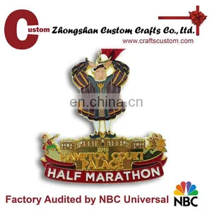 Promotional New Products Expert Factory Custom 3D Design Blank Gold Finish Medal thumbnail-4