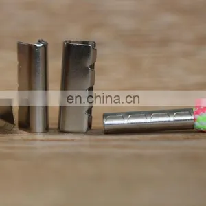 Metal Crimp for Belt/ Metal Cord End for Shoelace/ Metal Shoelace Tips for Belt thumbnail-3