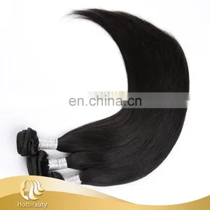 Factory 20inch Clip-In Straight Remy Human Hair Extensions 100G #1 Pure Jet Black thumbnail-3