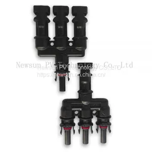Solar MC4 1000VDC 3in1 Branch Connector for Solar System thumbnail-1