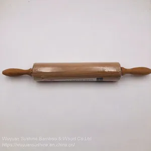 Beech Wooden Rolling Pin, Oil on the Surface thumbnail-2