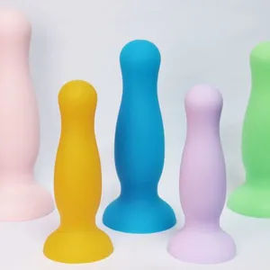 Butt Plug Trainer Kit for Comfortable Long-Term Wear, Silicone Anal Plugs Training Set With Flared Base Prostate Sex Toys for Beginners Advanced Users thumbnail-1
