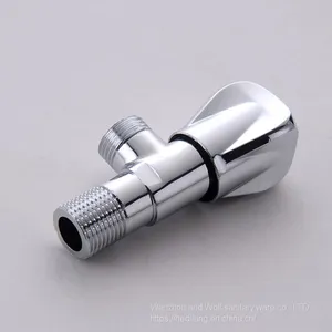 Triangle Valve Cold Water Heater Universal Toilet Water Stop Valve for Bathroom and Kitchen thumbnail-4